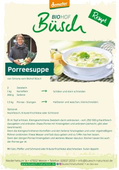 Biohof Büsch - Unsere Rezepte