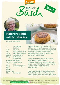 Biohof Büsch - Unsere Rezepte