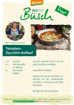 Biohof Büsch - Unsere Rezepte