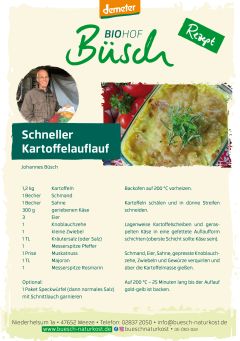 Biohof Büsch - Unsere Rezepte