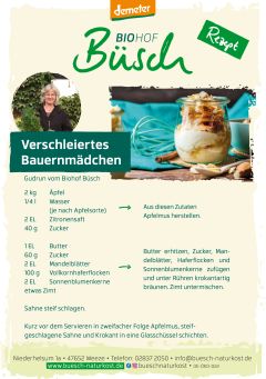 Biohof Büsch - Unsere Rezepte