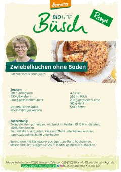 Biohof Büsch - Unsere Rezepte