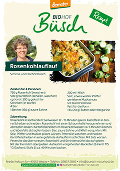 Biohof Büsch - Unsere Rezepte