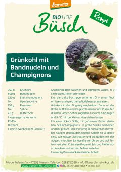 Biohof Büsch - Unsere Rezepte