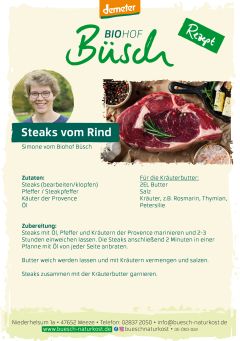 Biohof Büsch - Unsere Rezepte