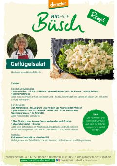 Biohof Büsch - Unsere Rezepte