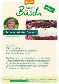 Biohof Büsch - Unsere Rezepte